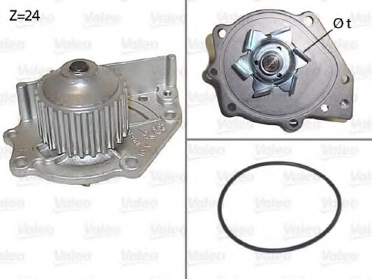 VALEO 506114 Water Pump